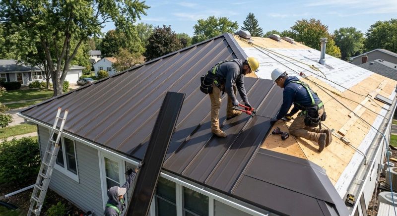Home Roof Installation