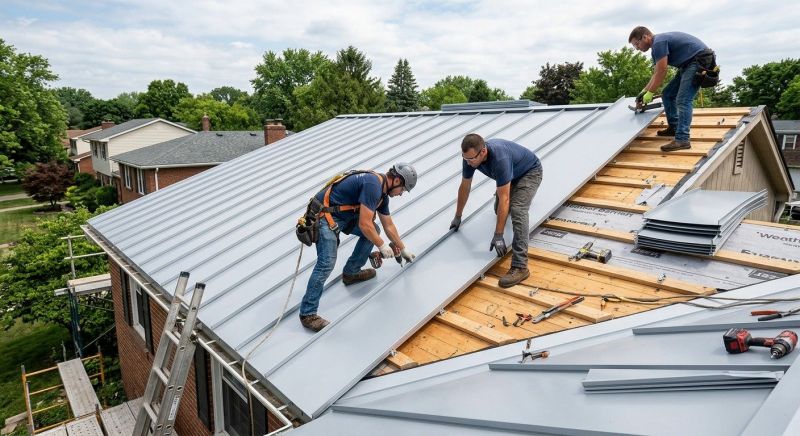 Home Roof Installation